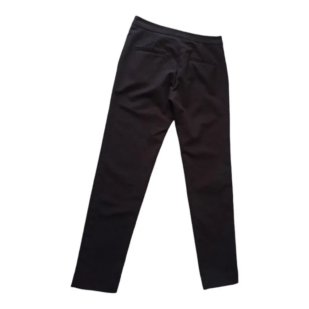Sandro Paris Women’s Tailored Dress Black  Pants EU 34 US 2 Cotton - Picture 4 of 16